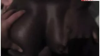 Õlitatud Blond pleasuring tema mesi